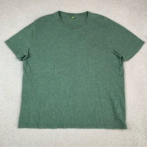 Teemill Men's Size XL Green 100% Organic Cotton Short Sleeve Crewneck T Shirt